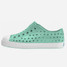 Native Toddlers' Jefferson Shoes Fresco Green/Shell White top view