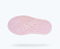 Native Kids' Jefferson Bio-Bling Shoes Barely Pink Bling/Shell White side view