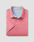 The Southern Shirt Men's Grayton Heather Polo in Desert Rose