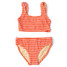 Shade Critters Girls' Crinkle Bikini in Orange Stripe Shade Critters Girls' Crinkle Bikini in Orange Stripe