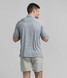 Southern Shirt Men's Heather Madison Stripe Polo in Windsor detail