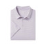 Southern Shirt Men's Heather Madison Stripe Polo in Orchid Petal