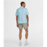Southern Shirt Men's Heather Madison Stripe Polo in Alaskan Blue