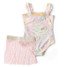 Shade Critters Girls' Metallic Hula One Piece front view