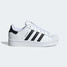 The Adidas Little Kids' Superstar II Sneakers in Cloud White / Core Black / Cloud White The Adidas Little Kids' Superstar II Sneakers in Cloud White / Core Black / Cloud White