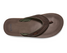 Sanuk Men's Tiderush Sandals Dark Brown sole view