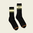 Howler Brothers Howler Script Socks Black detail