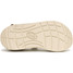 The Chaco Men's CushZ Sandals in Dark Vanilla