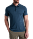 the Kuhl Men's Shadow Polo in Pirate Blue