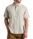 KUHL Men's Getaway Short Sleeve Shirt Natural Tan back view