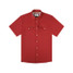 Poncho Outdoors Men's Short Sleeve Western Snapshirt front view detail