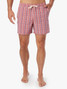 The Fair Harbor Men's Bungalow Swim Trunks in Red The Fair Harbor Men's Bungalow Swim Trunks in Red