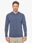 Fair Harbor Men's Seabreeze Hoodie Navy Blazer front view