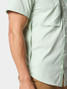 Duck Camp Men's Lightweight Fishing Shirt Sea Foam back view