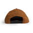 Duck Camp Blue Crab Snapback Hat in Brown, back view