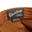 Duck Camp Blue Crab Snapback Hat in Brown, label