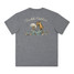 The Burlebo Men's Burlebo Cowboy Up Tee in Dark Heather Grey