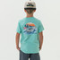The Burlebo Boys' Lake Weekend Tee in Island Reef Blue The Burlebo Boys' Lake Weekend Tee in Island Reef Blue