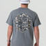 The Burlebo Men's Rad Dad Deer Camo Pocket Tee in Dark Heather Grey The Burlebo Men's Rad Dad Deer Camo Pocket Tee in Dark Heather Grey