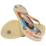 The Havaianas Kids' Slim Princess Sandal in Beige Straw