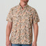 Burlebo Men's Performance Western Snapshirt in Venado Camo front view