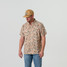 The Burlebo Men's Performance Western Snapshirt in Venado Camo