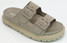 Mia Women's Gen Sandals Taupe Suede top view