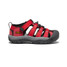 Keen Little Kids' Newport H2 Sandals in Red top view
