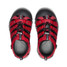 Keen Little Kids' Newport H2 Sandals in Red detail view