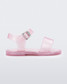 The Mini Melissa Toddlers' Mar Sandals in Pink Glitter The Mini Melissa Toddlers' Mar Sandals in Pink Glitter