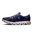 On Running Men's Cloud 6 Running Shoes Midnight Navy and White side view