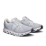 On Running Men's Cloud 6 Running Shoes Glacier and White detail view