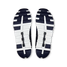 On Running Men's Cloud 6 Running Shoes Midnight Navy and White heel view