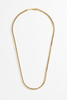 Bartlett London Men's Box Chain Necklace in Gold Plated Bartlett London Men's Box Chain Necklace in Gold Plated