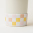 The Darling Effect Tumbler Silicone Boot in Peach Check