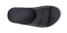 Oofos Men's OOahh Recovery Slides Black top view