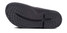 Oofos Men's OOahh Recovery Slides Black bottom view