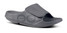 The Oofos Men's OOahh Sport Flex Sandals in Slate Grey