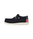 The HeyDude Toddlers' Wally Americana Shoes in Navy/White The HeyDude Toddlers' Wally Americana Shoes in Navy/White