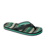 Reef Kids' Ahi Flip Flops in Blanket/Stripe, front view