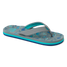 Reef Kids' Ahi Flip Flops in Grey Stingray, detail view