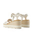 TOMS Women's Darya Wedge Sandal in Natural Yarn Dye back view