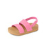 Reef Toddlers' Water Vista Sandals Pink Cosmos and Tan side view