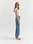 Daze Denim Women's Pleaser Jeans Wide Awake Vintage front view