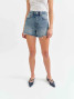 Daze Denim Women's Knockout Shorts in Thrill Vintage back view