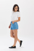 Daze Denim Women's Knockout Shorts in Full Circle back view