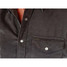 Criquet Men's Corduroy Pearl Snap Short Sleeve Shirt Iron Horse side view