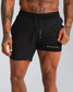 The Municipal Men's Daybreak Lined 5 inch Shorts in Black The Municipal Men's Daybreak Lined 5 inch Shorts in Black