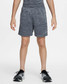 Nike Kids' Dri-FIT Multi Shorts Black/Light Smoke Grey front view