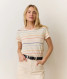 Marine Layer Women's Swing Crew Tee fit view